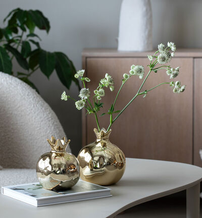 Granateple vase gull Granateple vase gull